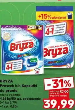 Kaufland Bryza Proszek lub Kapsułki do prania oferta