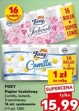 Kaufland Foxy Papier toaletowy Camilla, Jedwab oferta