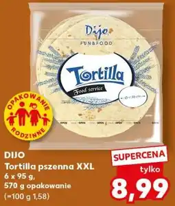 Kaufland Dijo Tortilla pszenna XXL oferta