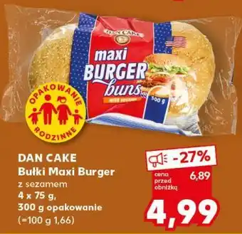 Kaufland Dan Cake Bułki Maxi Burger oferta