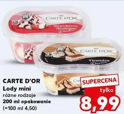 Kaufland CARTE D'OR Lody mini oferta
