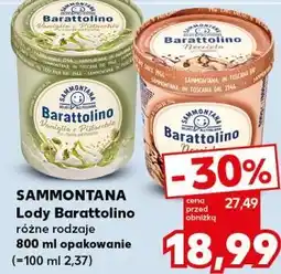 Kaufland SAMMONTANA Lody Barattolino oferta