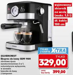Kaufland SILVERCREST Ekspres do kawy SEM 1100 oferta