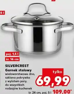 Kaufland SILVERCREST Garnek stalowy oferta