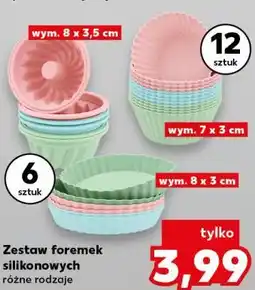 Kaufland Zestaw foremek silikonowych oferta