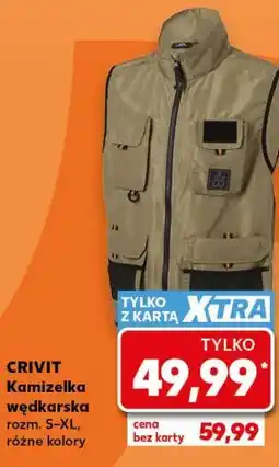 Kaufland CRIVIT Kamizelka wędkarska oferta