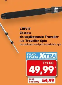 Kaufland CRIVIT Zestaw do wędkowania Traveller lub Traveller Spin oferta