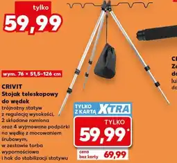 Kaufland CRIVIT Stojak teleskopowy do wędek oferta