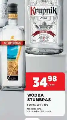 Stokrotka Market WÓDKA STUMBRAS oferta