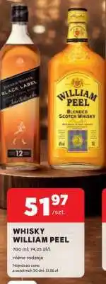 Stokrotka Market Whisky William Peel oferta