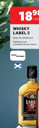 Stokrotka Market Whisky Label 5 oferta
