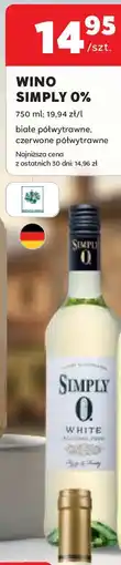 Stokrotka Market Wino Simply 0% oferta