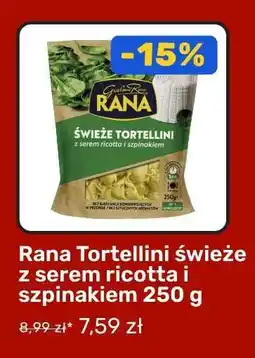 Biedronka Rana Tortellini świeże z serem ricotta i szpinakiem 250 g oferta