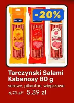 Biedronka Tarczynski Salami Kabanosy 80 g oferta