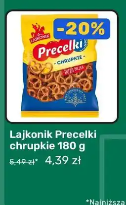 Biedronka Lajkonik Precelki chrupkie 180 g oferta