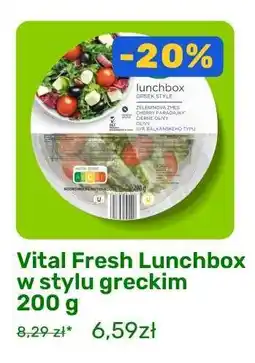 Biedronka Vital Fresh Lunchbox w stylu greckim 200 g oferta