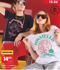 Biedronka T-shirt lub bielizna oferta