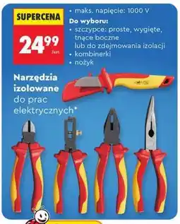 Biedronka Narzędzia izolowane do prac elektrycznych oferta
