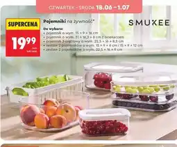Biedronka Pojemniki na żywność oferta