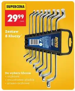 Biedronka Zestaw 8 kluczy oferta