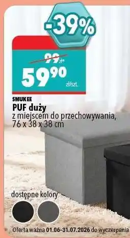 Biedronka PUF duży oferta