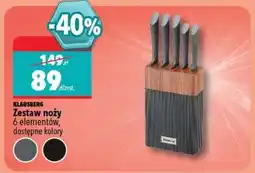 Biedronka Zestaw noży oferta