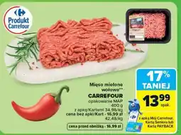 Carrefour Mięso mielone wołowe oferta