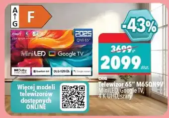 Biedronka CHIQ Telewizor 65” M65QN9V oferta