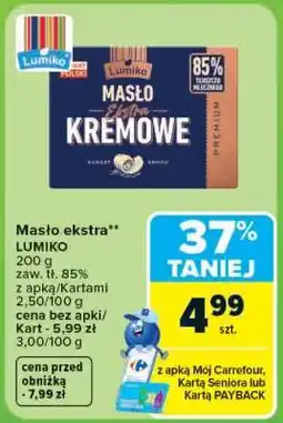 Carrefour Masło Ekstra oferta