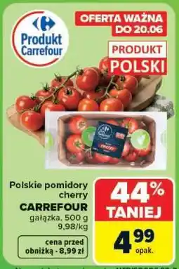 Carrefour Polskie pomidory cherry oferta