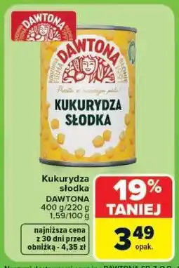 Carrefour Kukurydza słodka oferta