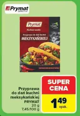Carrefour Przyprawa do dań kuchni meksykańskiej oferta