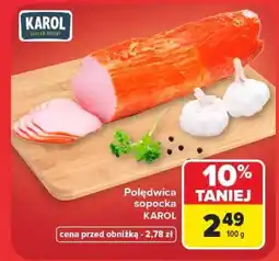Carrefour Polędwica sopocka oferta