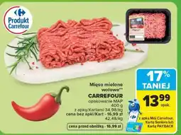 Carrefour Mięso mielone wołowe oferta