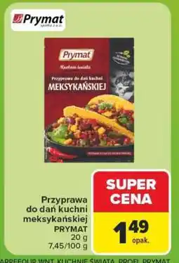 Carrefour Przyprawa do dań kuchni meksykańskiej oferta