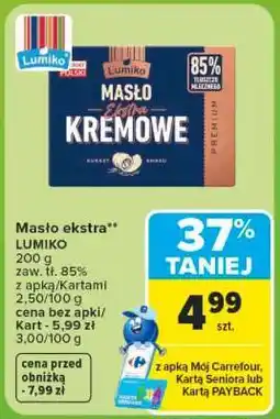Carrefour Masło Ekstra oferta