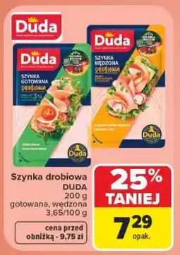 Carrefour Szynka drobiowa Duda oferta
