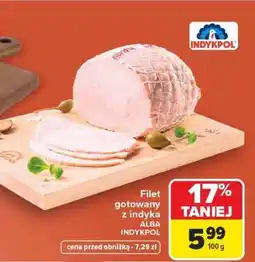 Carrefour Filet gotowany z indyka oferta