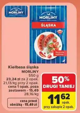 Carrefour Kiełbasa śląska oferta