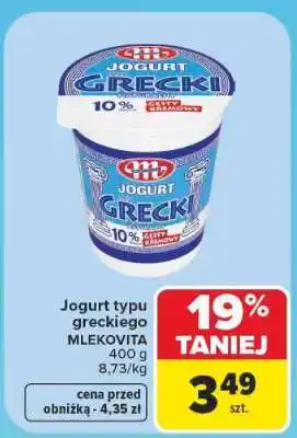 Carrefour Jogurt typu greckiego oferta