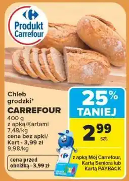 Carrefour Chleb grodzki oferta
