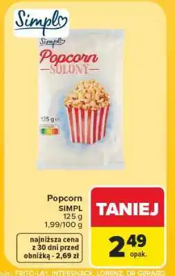 Carrefour Popcorn oferta