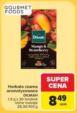 Carrefour Herbata czarna aromatyzowana oferta