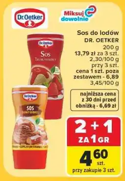 Carrefour Sos do lodów oferta