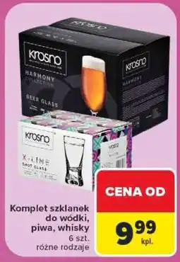 Carrefour Komplet szklanek oferta
