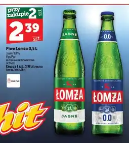 Topaz Piwo Łomża Jasne oferta