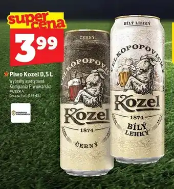 Piwo Kozel Bílý Lehký