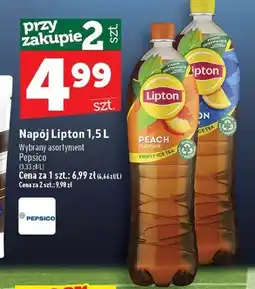 Topaz Napój Lipton Peach oferta