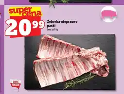 Topaz Żeberka wieprzowe paski oferta