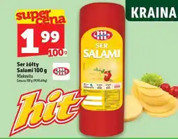 Topaz Ser żółty Salami Mlekovita oferta
